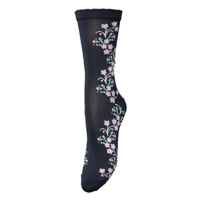 Bloom socks | Navy blue