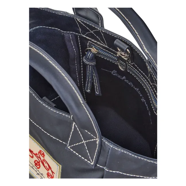 Gabby Cotton bag | Navy blue