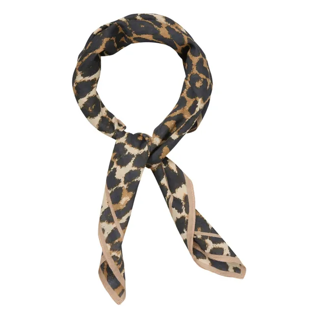 Foulard Leopa Edgia Coton | Noir