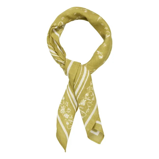 Foulard Tulipa Coton | Vert