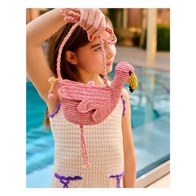 Robe Crochet Lali | Ecru