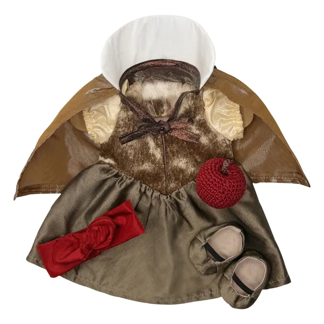 Puppengarderobe - Schneewittchen-Kostüm