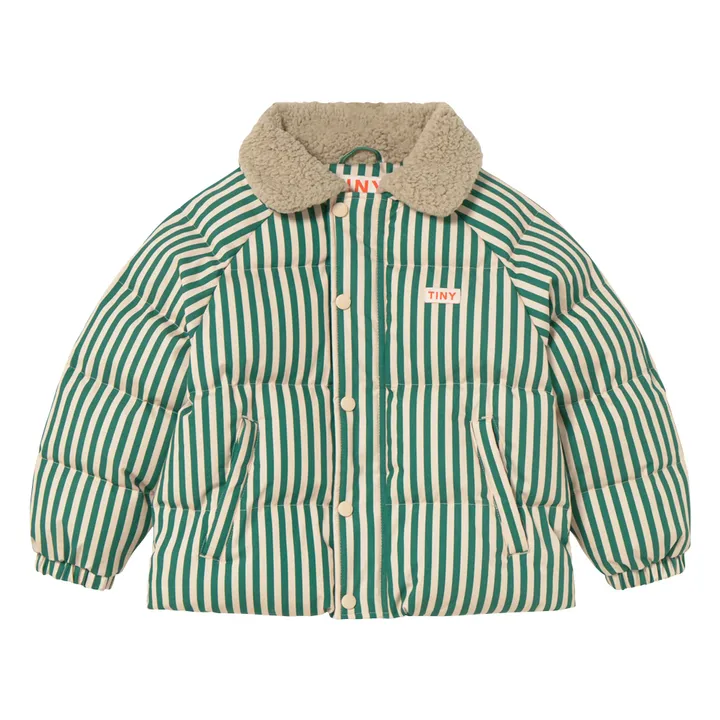 Veste Rayée | Vert- Image produit n°0