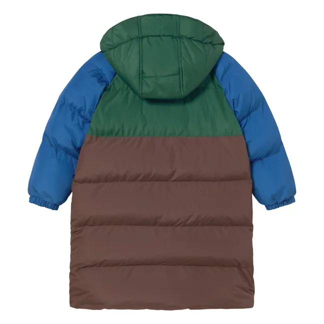 Parka Colorblock | Marron