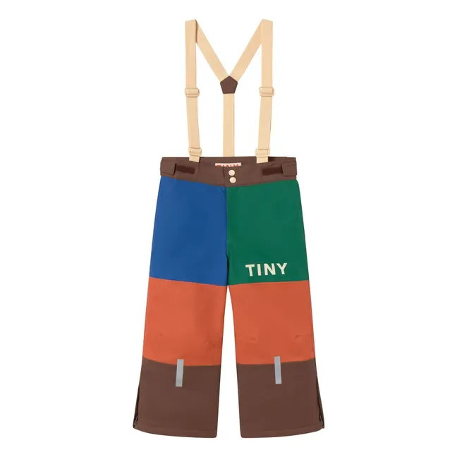 Pantalon de Ski Colorblock | Orange