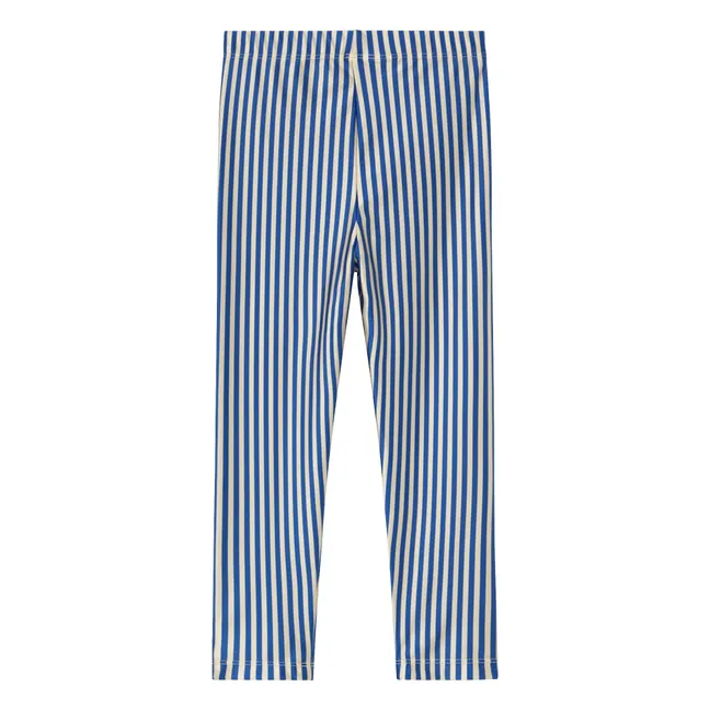 Legging Brillant Rayé | Bleu