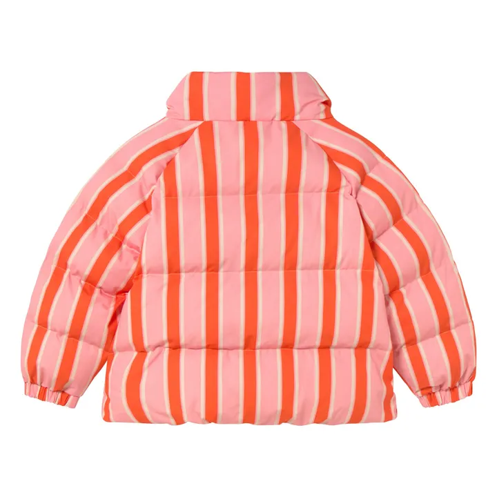 Doudoune Retro Rayée | Rose- Image produit n°3