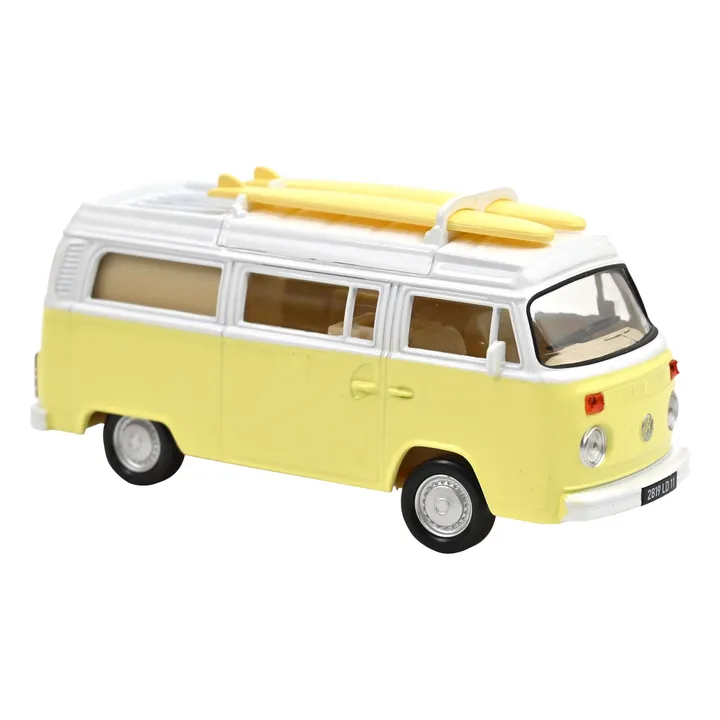 Combi Volkswagen T2b Camper Van 1973 | Jaune- Image produit n°0