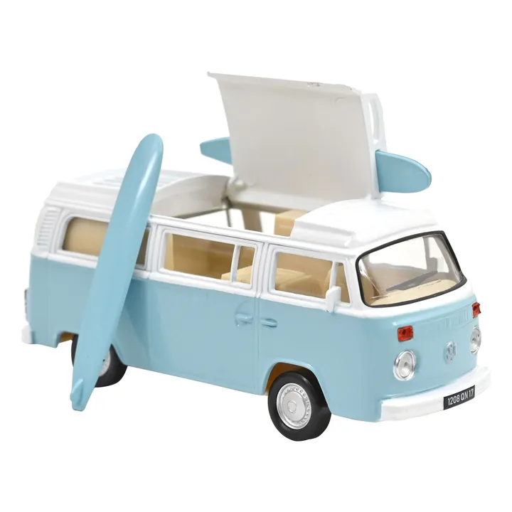 Combi Volkswagen T2b Camper Van 1973 | Bleu- Image produit n°3