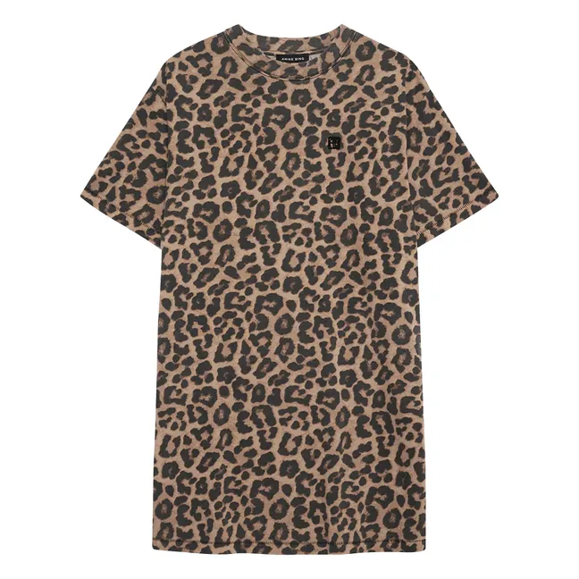 Robe Beth Léopard | Marron