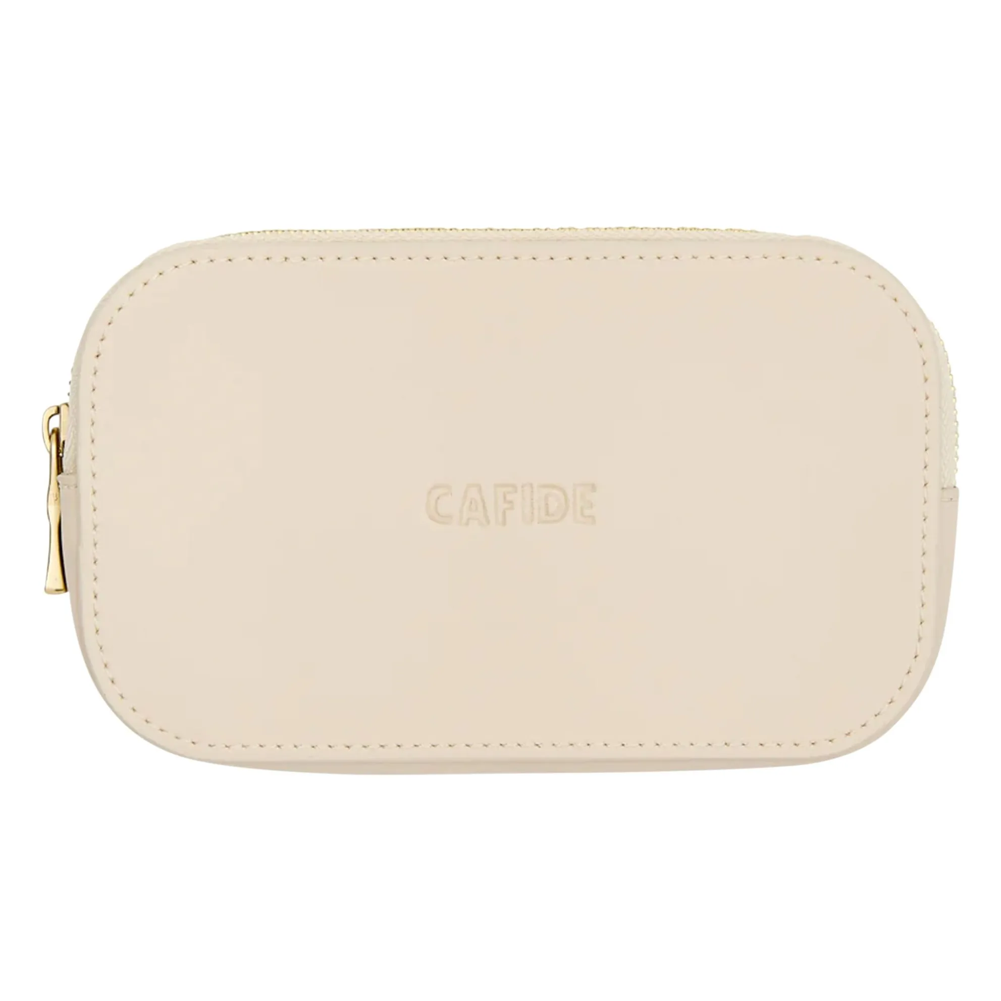Cafide Beige Vegan Leather Wallet