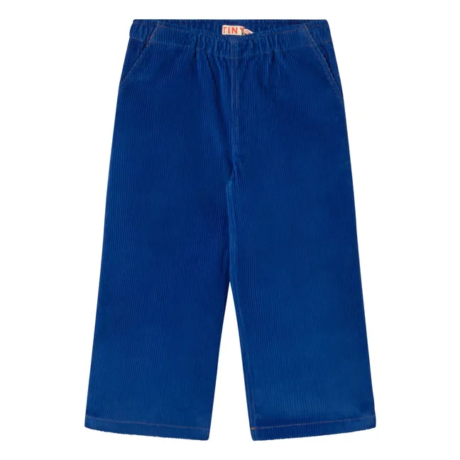Pantalon Tiny Velours Côtelé | Bleu