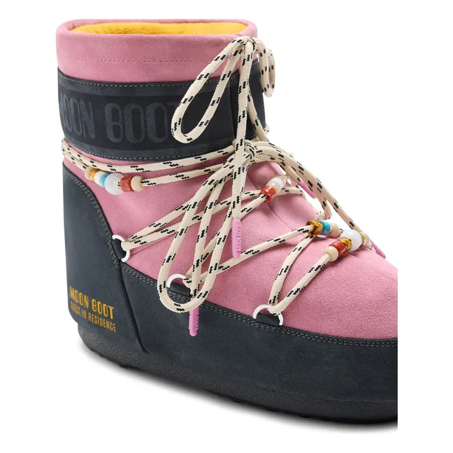 Stiefel MB x Guest in Residence Icon Low Wildleder | Rosa