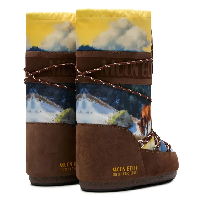 MB x Guest in Residence Icon Postcard Boots | Chocolate