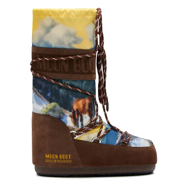 Botas MB x Guest in Residence Icon Postcard | Chocolate