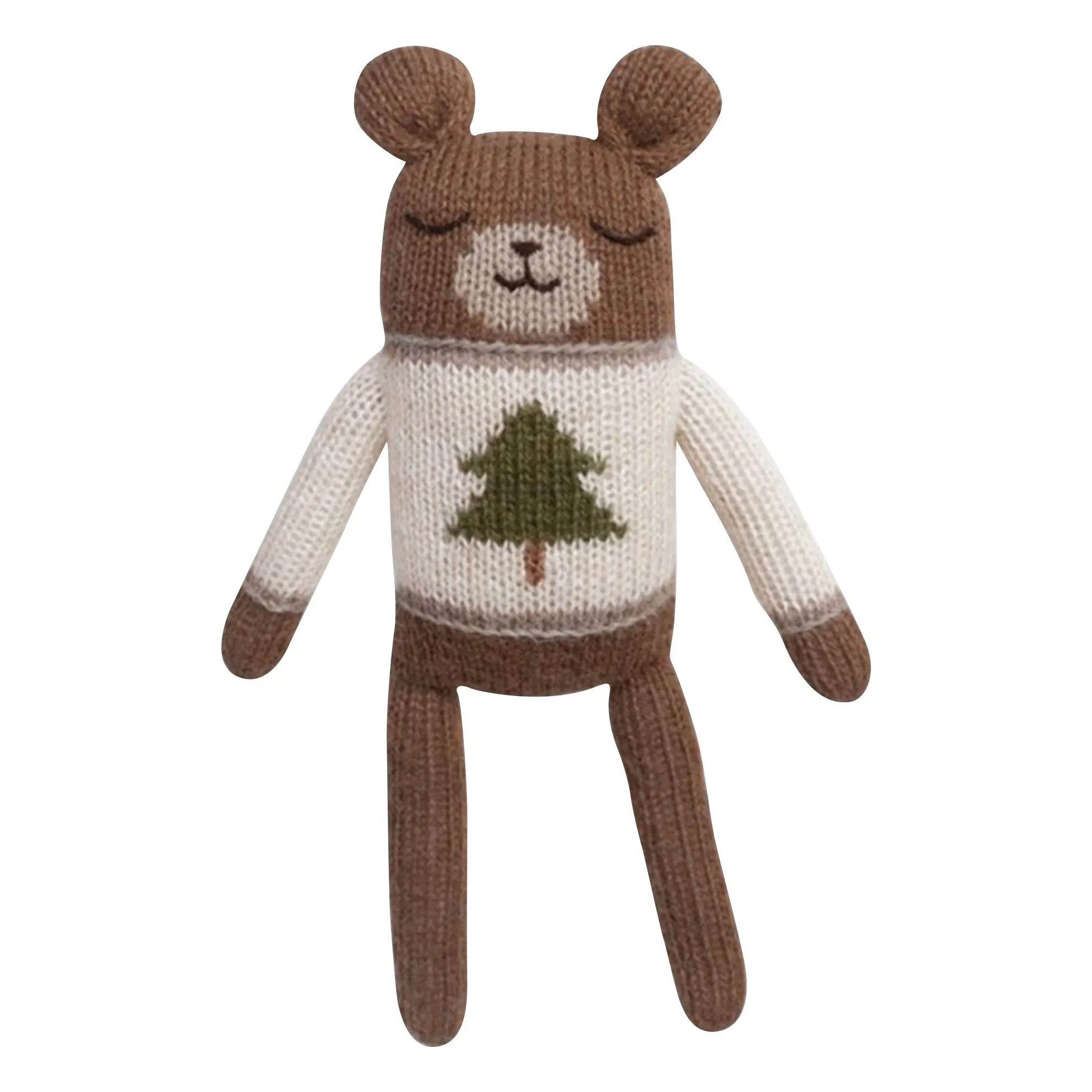 Main Sauvage Women's Ecru Fir Teddy Bear