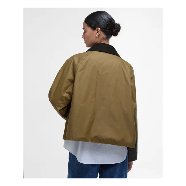 Alma Cirée Jacket | Khaki