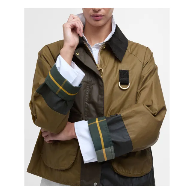 Jacke Alma Gewachst | Khaki