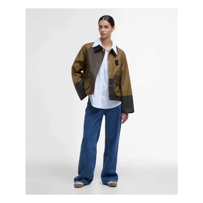 Alma Cirée Jacket | Khaki