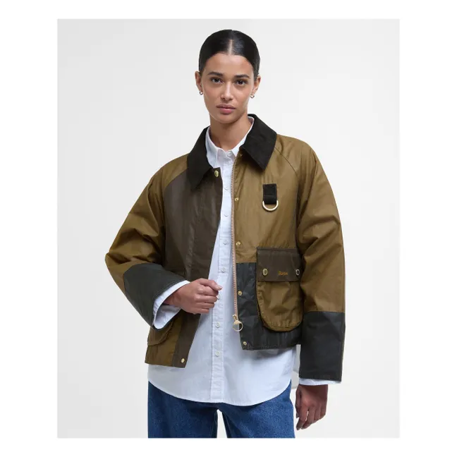 Alma Cirée Jacket | Khaki