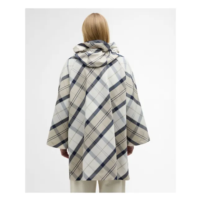 Veste Imperméable Tartan Kinsale | Gris