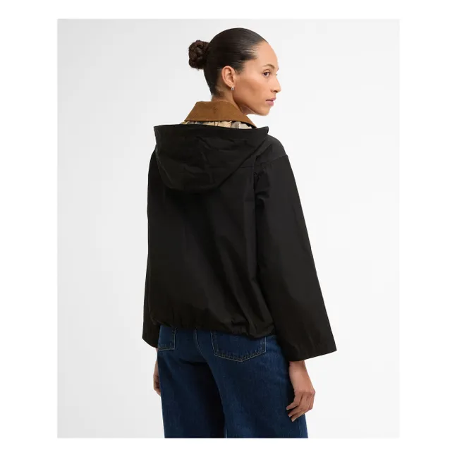 Chaqueta impermeable Weaver | Negro