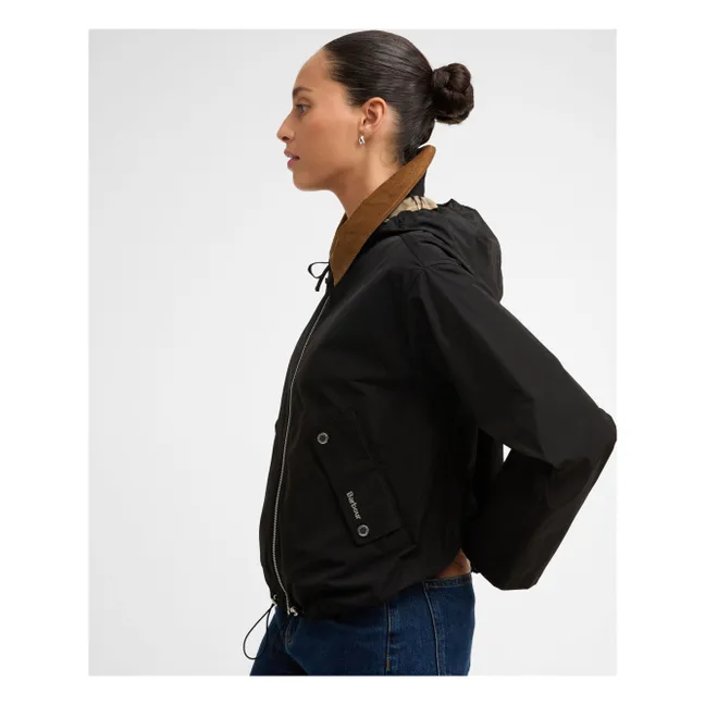 Chaqueta impermeable Weaver | Negro