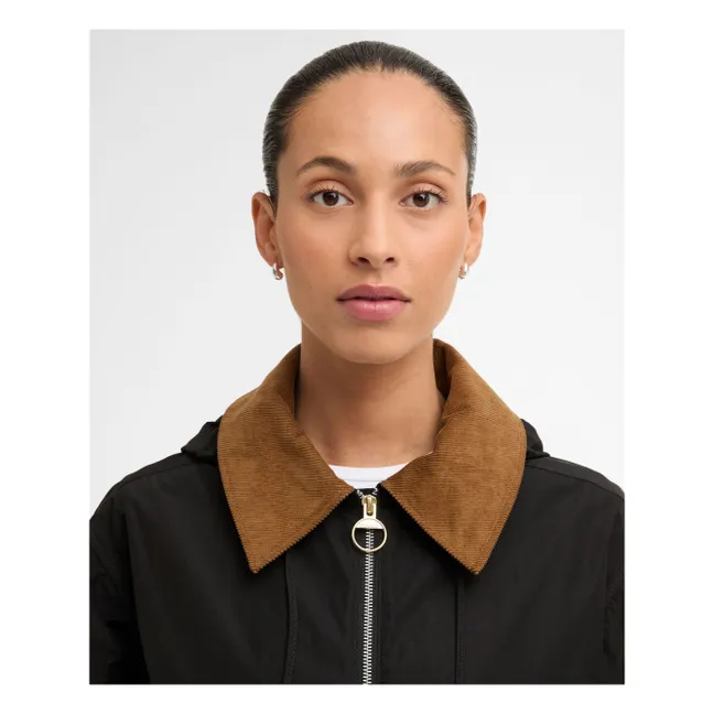 Chaqueta impermeable Weaver | Negro