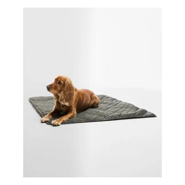 Manta acolchada de forro polar para perros | Olive