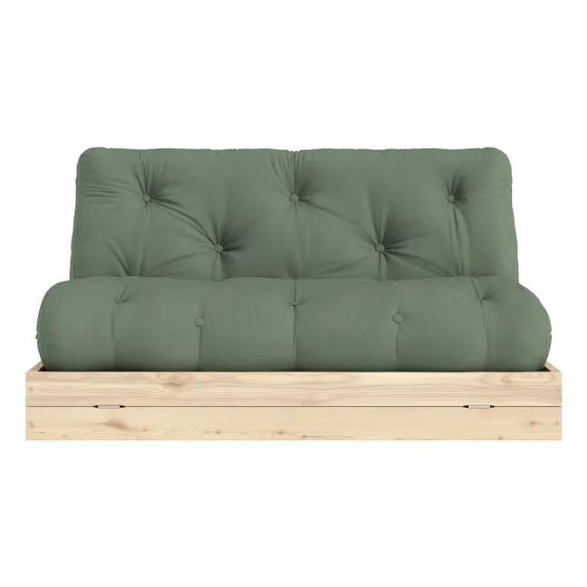 Cama abatible | Verde oliva