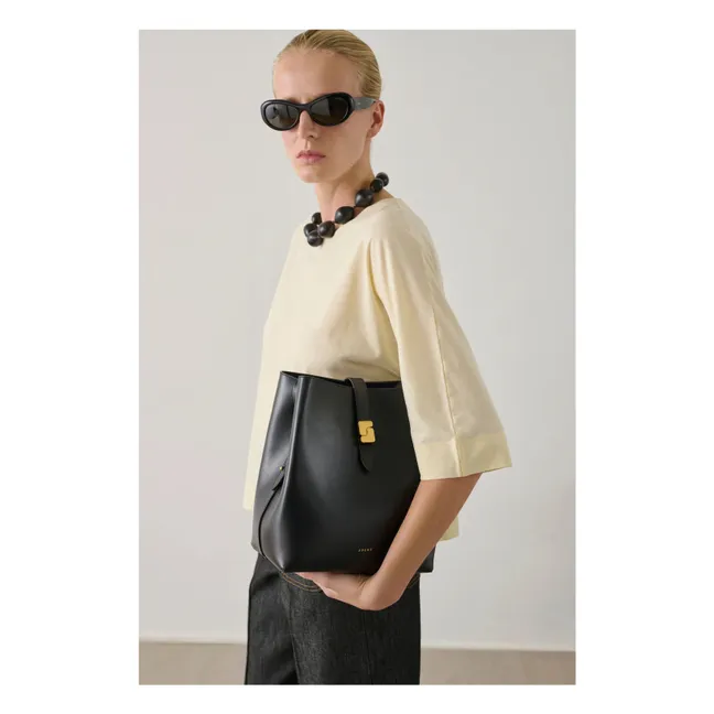 Bello Leather Bag | Black