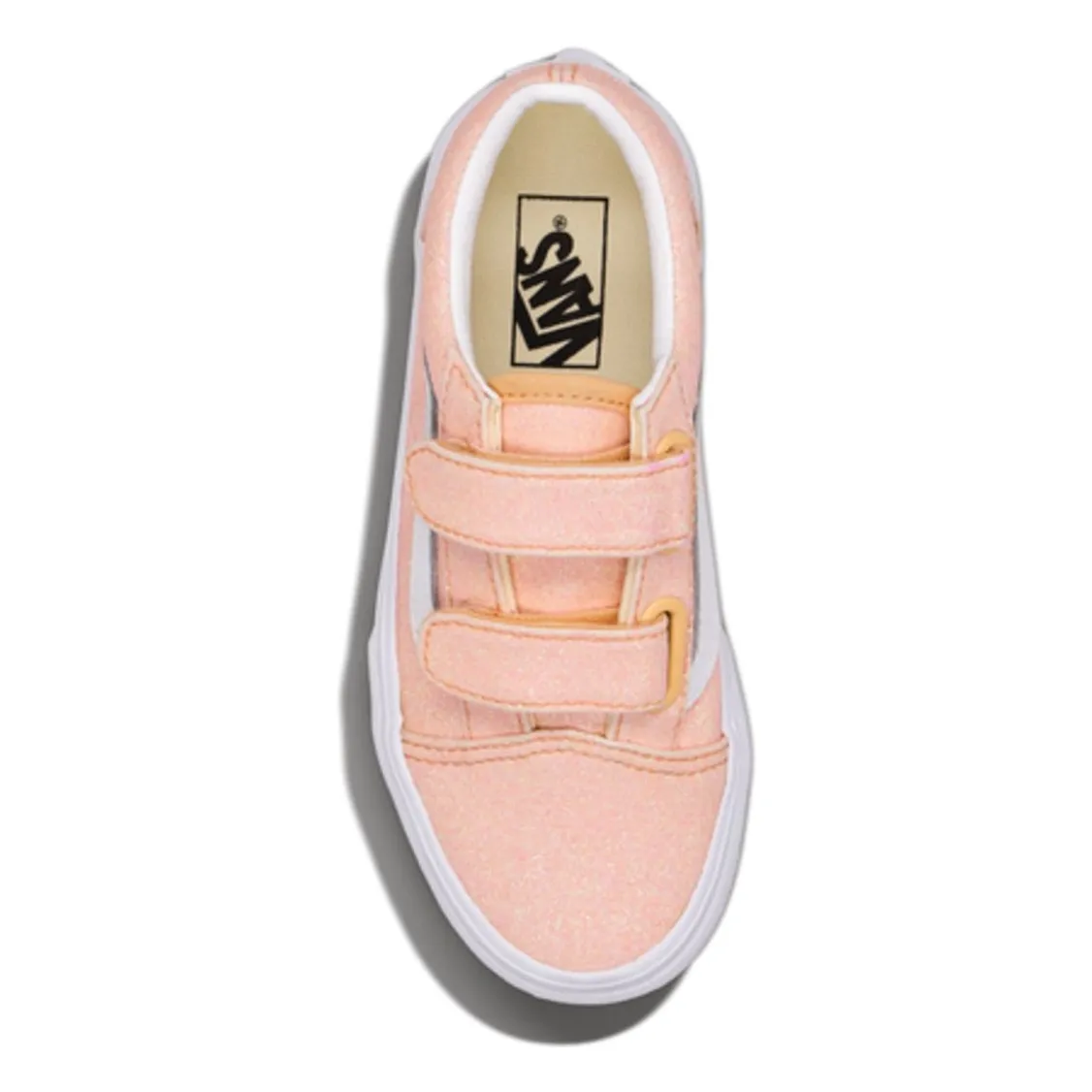 Baskets Scratchs Old Skool V Glitter | Abricot- Image produit n°1