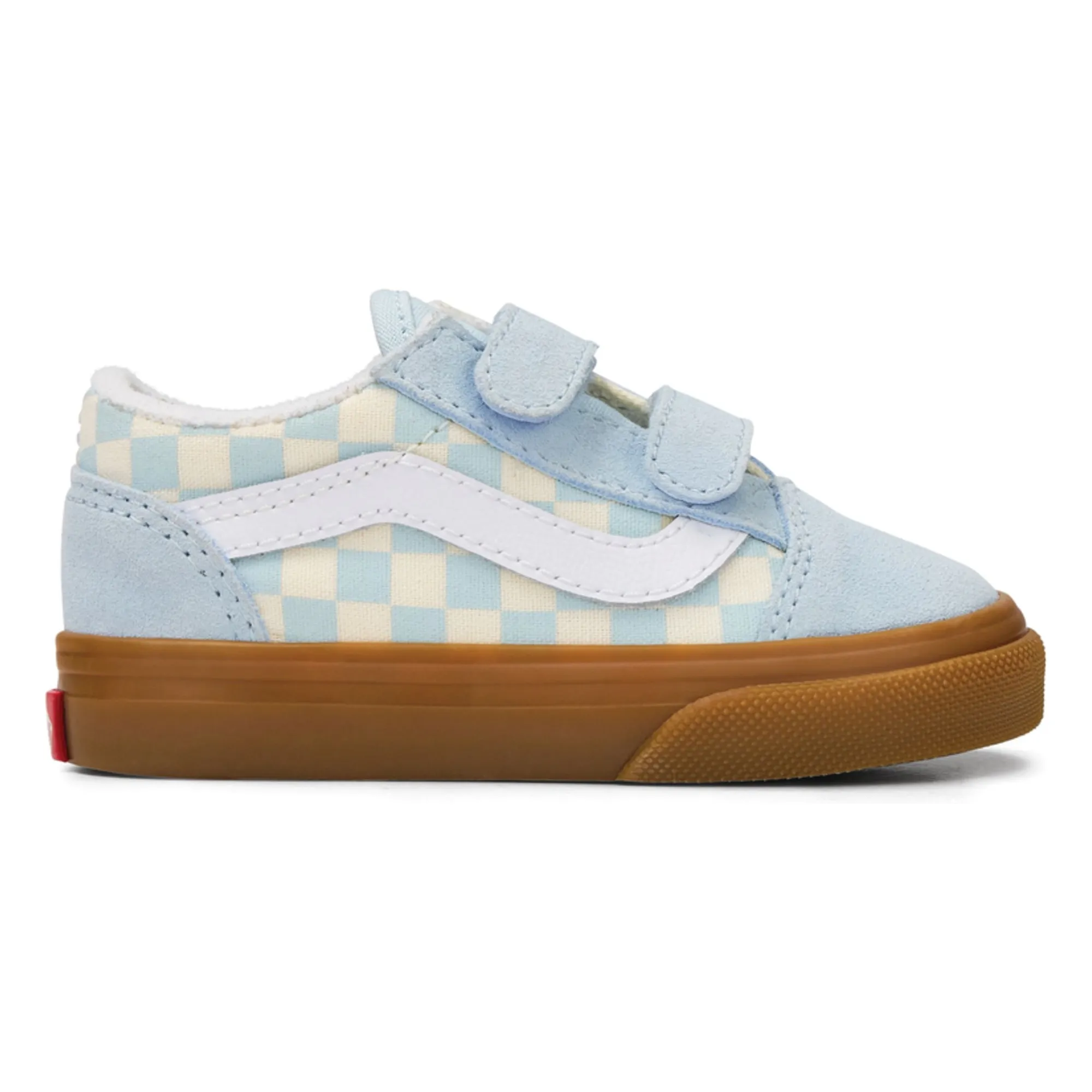 Baskets Scratchs Old Skool V Gum Check | Bleu pâle- Image produit n°0