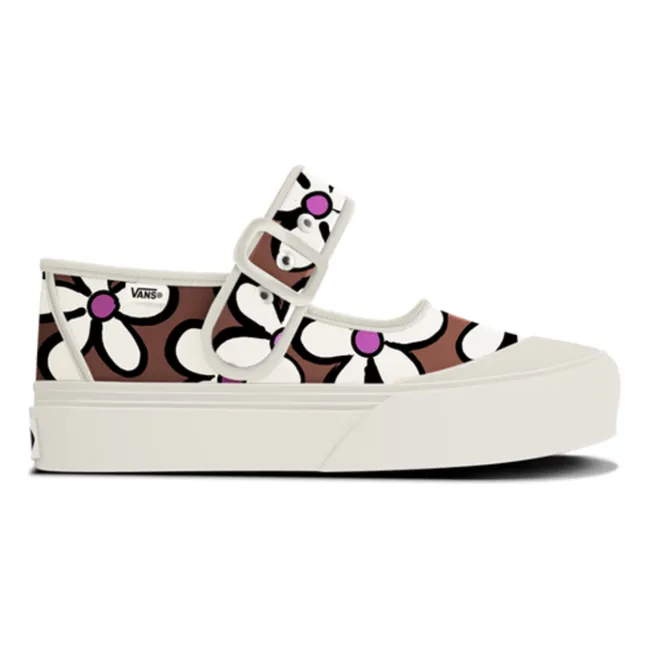 Zapatillas Flower Mary Jane | Óxido