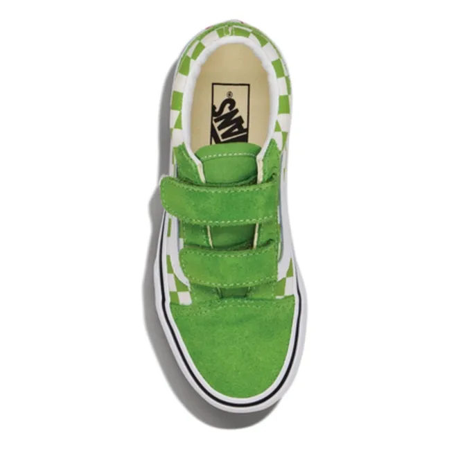 Rasca Zapatillas Old Skool V Check | Verde