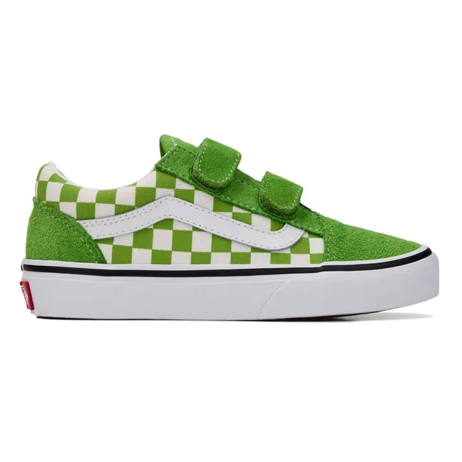 Baskets Scratchs Old Skool V Check | Vert