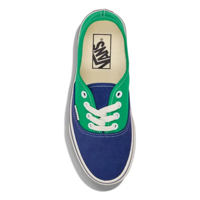 Baskets Lacets Authentic Bicolore | Bleu