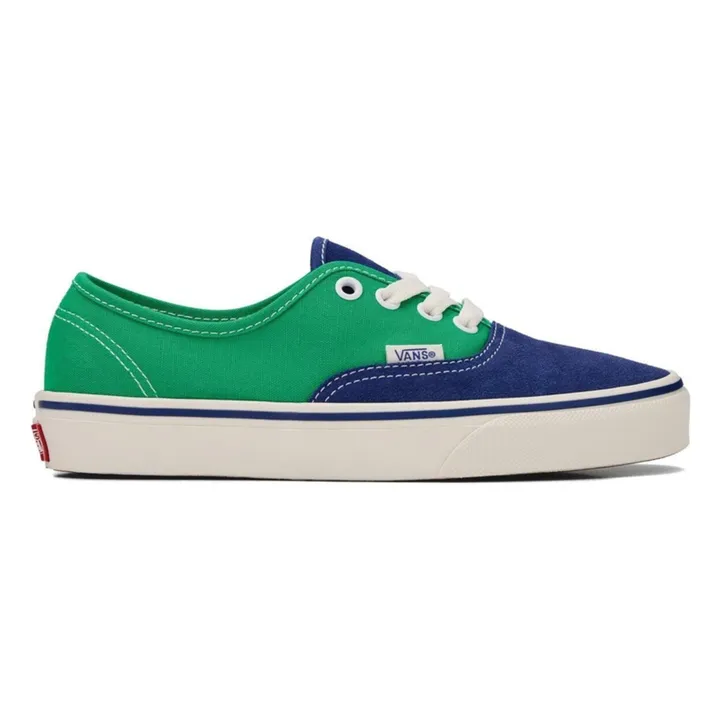 Auténticas zapatillas bicolor con cordones | Azul- Imagen del producto n°0