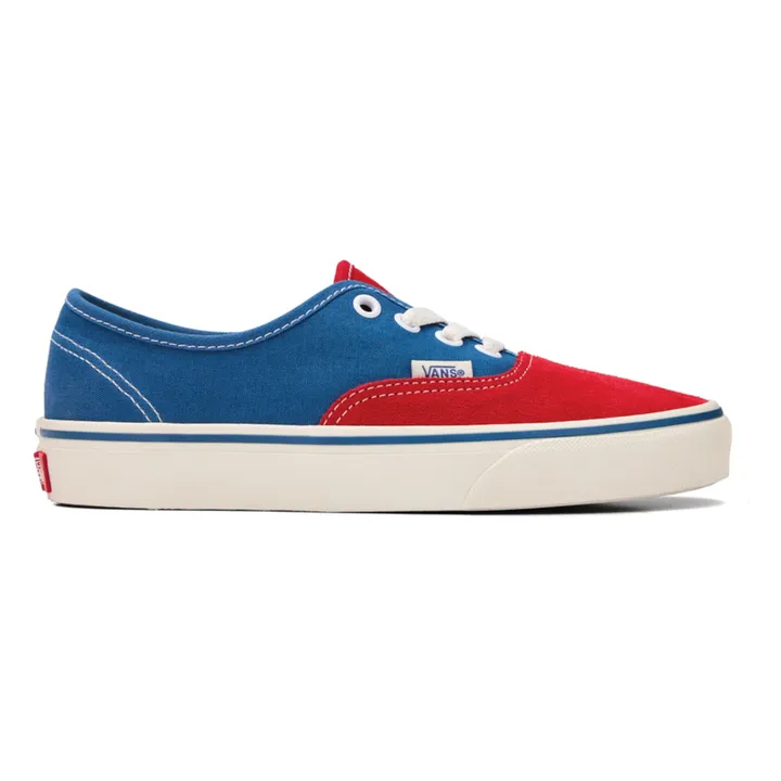 Auténticas zapatillas bicolor con cordones | Rojo- Imagen del producto n°0