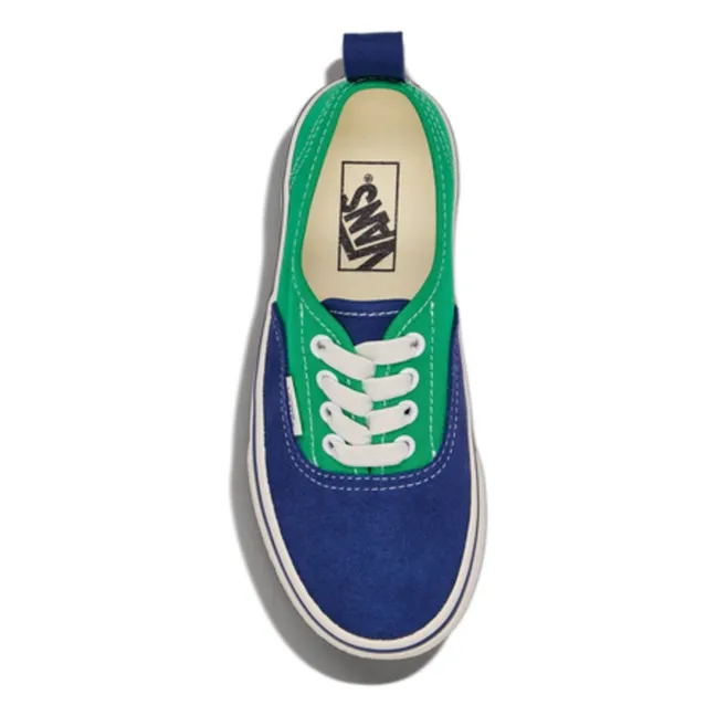 Baskets Lacets Elastiques Authentic Bicolore | Bleu