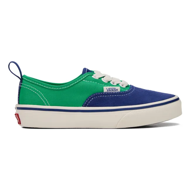 Baskets Lacets Elastiques Authentic Bicolore | Bleu