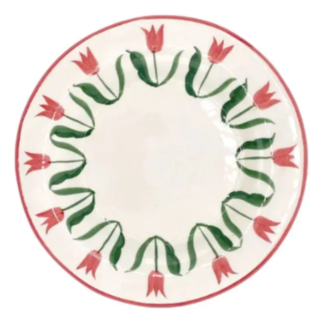 Assiette Fan Fan 27 cm | Bleu