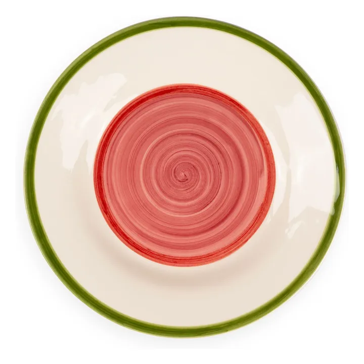 Assiette Dakota 22 cm | Rose- Image produit n°0
