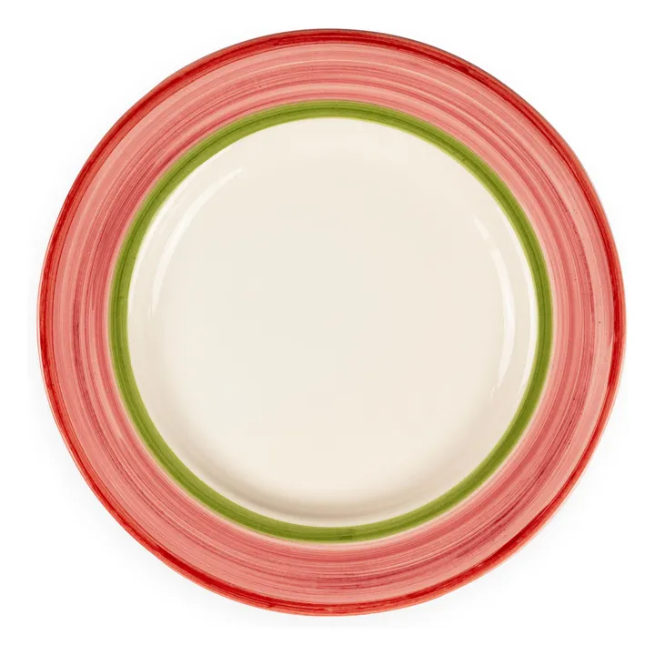 Assiette Dakota 27 cm | Rose- Image produit n°0
