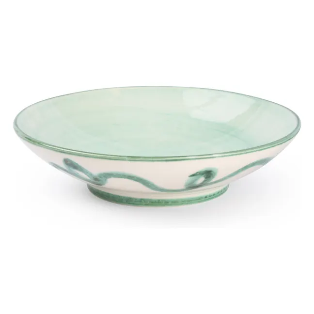 Assiette creuse Olaf  | Vert