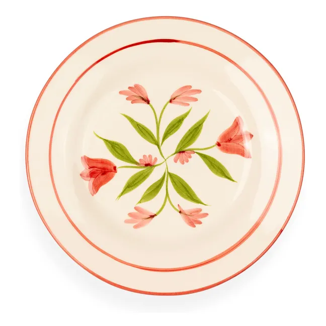 Romy plate 22 cm | Pink
