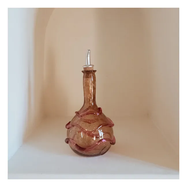 Oliera in vetro Romeo | Rosa