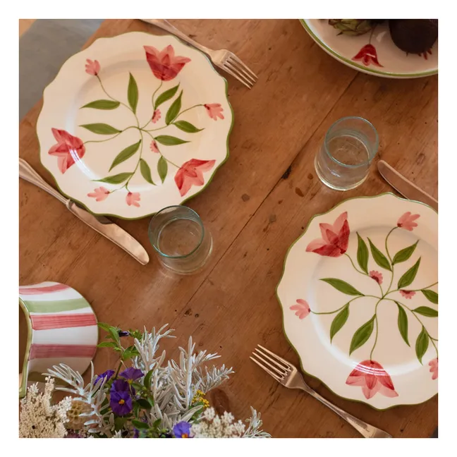 Assiette Romy 22 cm | Rose