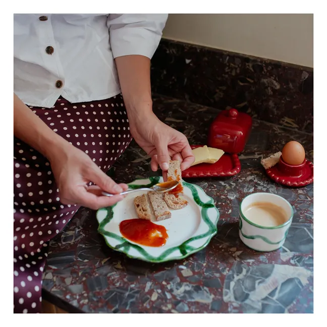 Assiette Olaf  | Vert