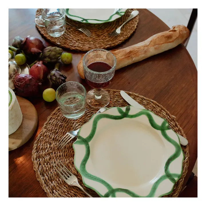 Assiette Olaf  | Vert- Image produit n°1